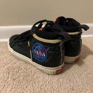 Vans X NASA Space Voyager SK8-HI Black Size 6.5 Me